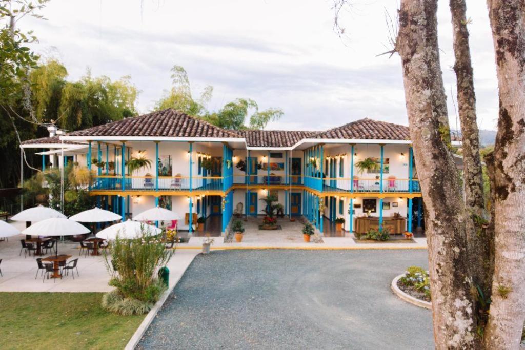 סנטה רוזה דה כבאל Hotel Hacienda Santa Clara מראה חיצוני תמונה